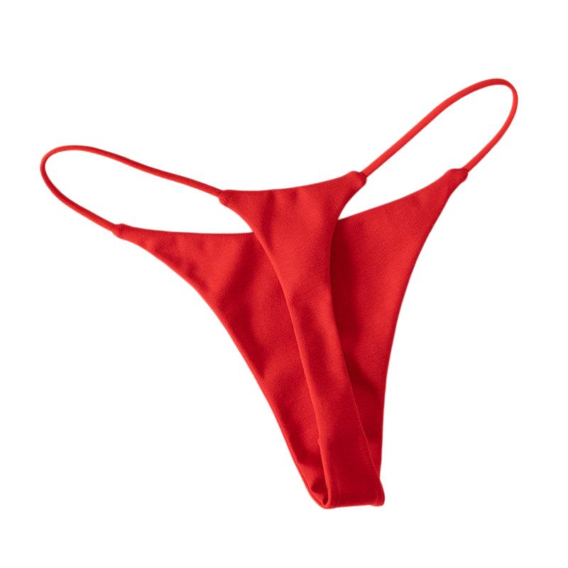 Seamless Underwear Women - Lage taille katoenen string dames slipje
