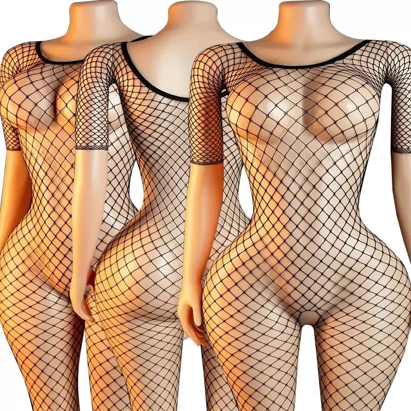 Bodystocking Fishnet - Visnet Bondage Bdsm Body Kousen Crotchless