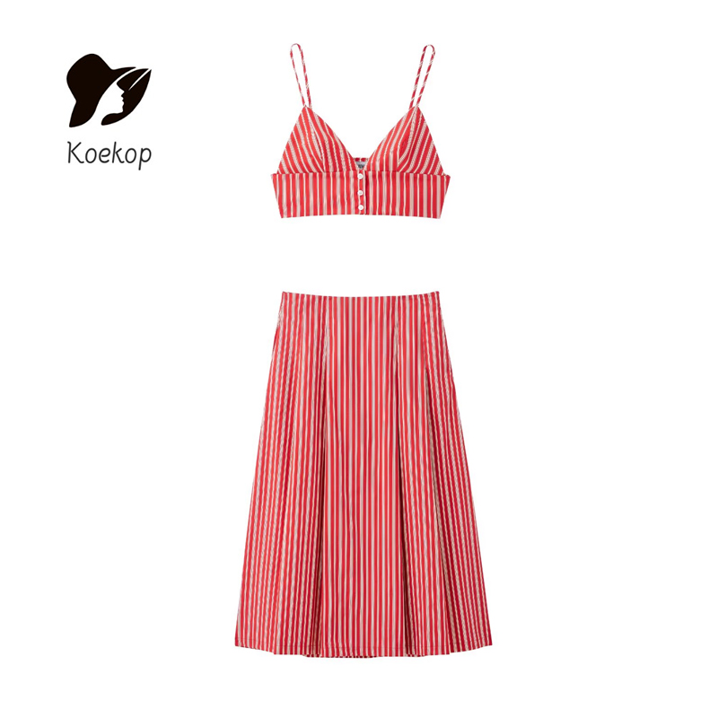 Strapless Bra Backless - Koekop damesmode sexy gestreepte halter korte