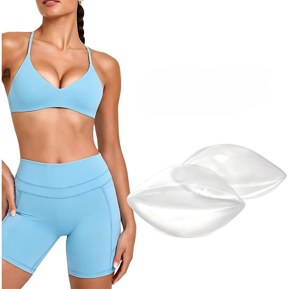 Push Up Bra Padded - Zelfklevende siliconen bh-inlegkruisjes - Verwijderbare push-up