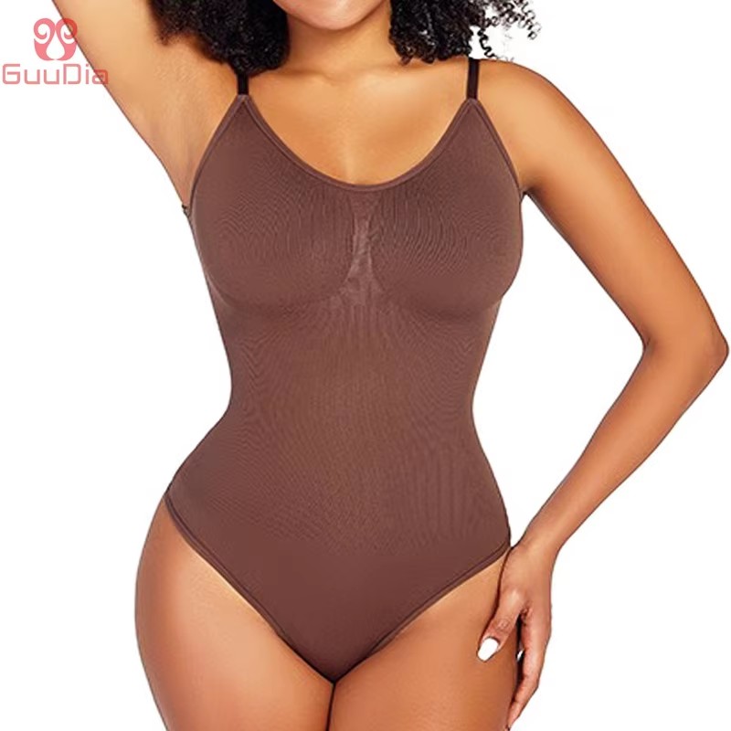 Shapewear Bodysuit Firm - GUUDIA Spandex bodysuit String String Shapewear