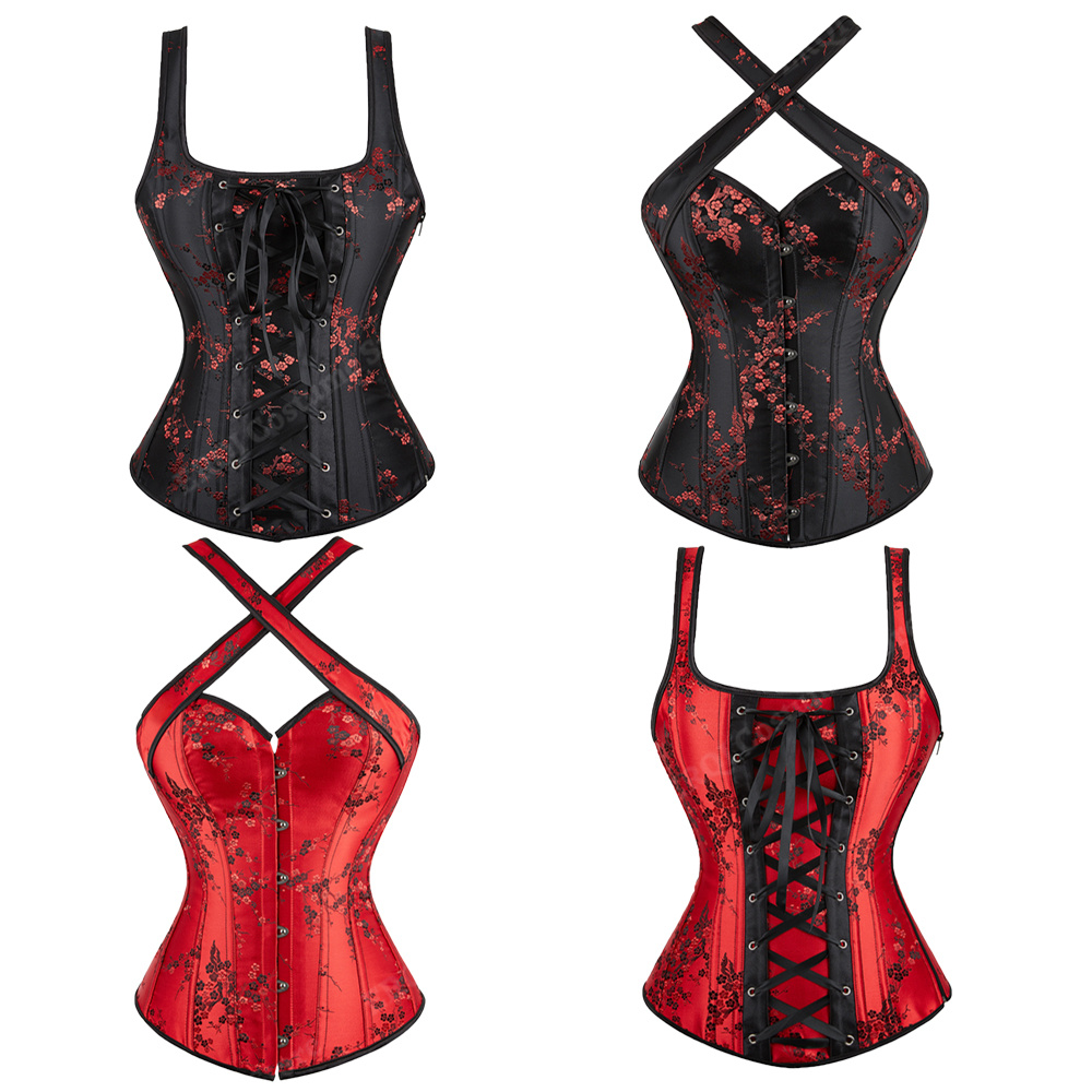 Corset Waist Cinch - Corset Met Bandjes Voor Vrouwen Bloemen