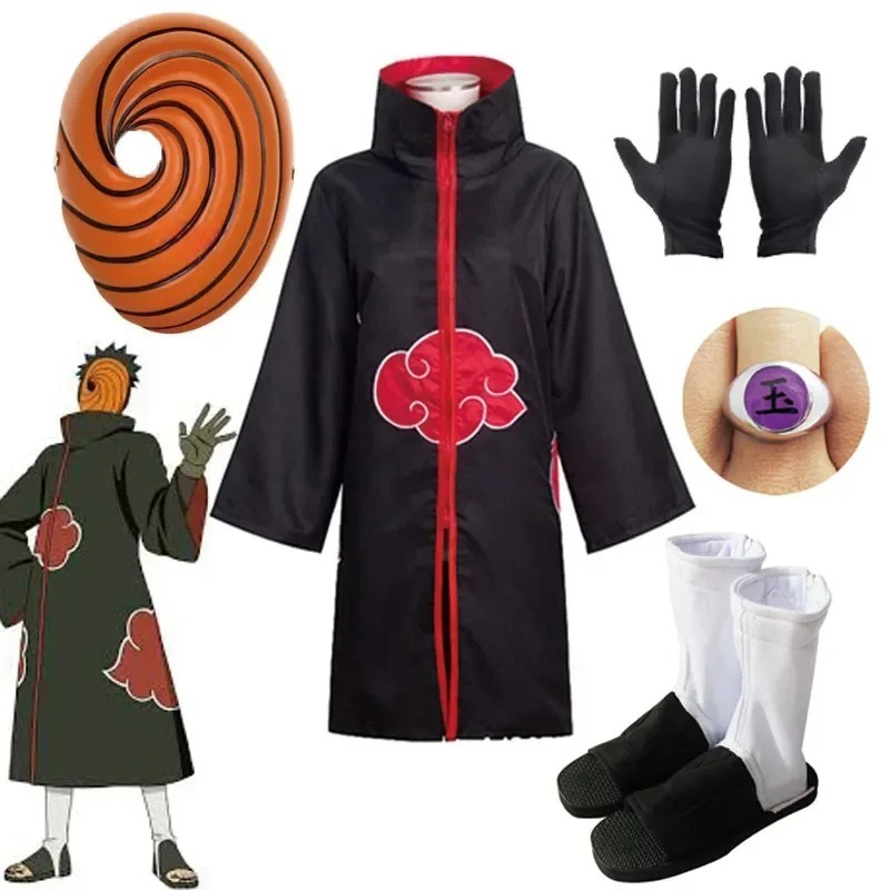 Boyshort Underwear - Anime Obito Cosplay Kostuum voor Jongens