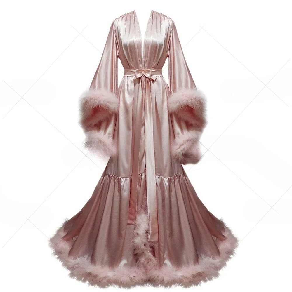 Robe Silk Women - Op maat gemaakte badjas voor vrouwen