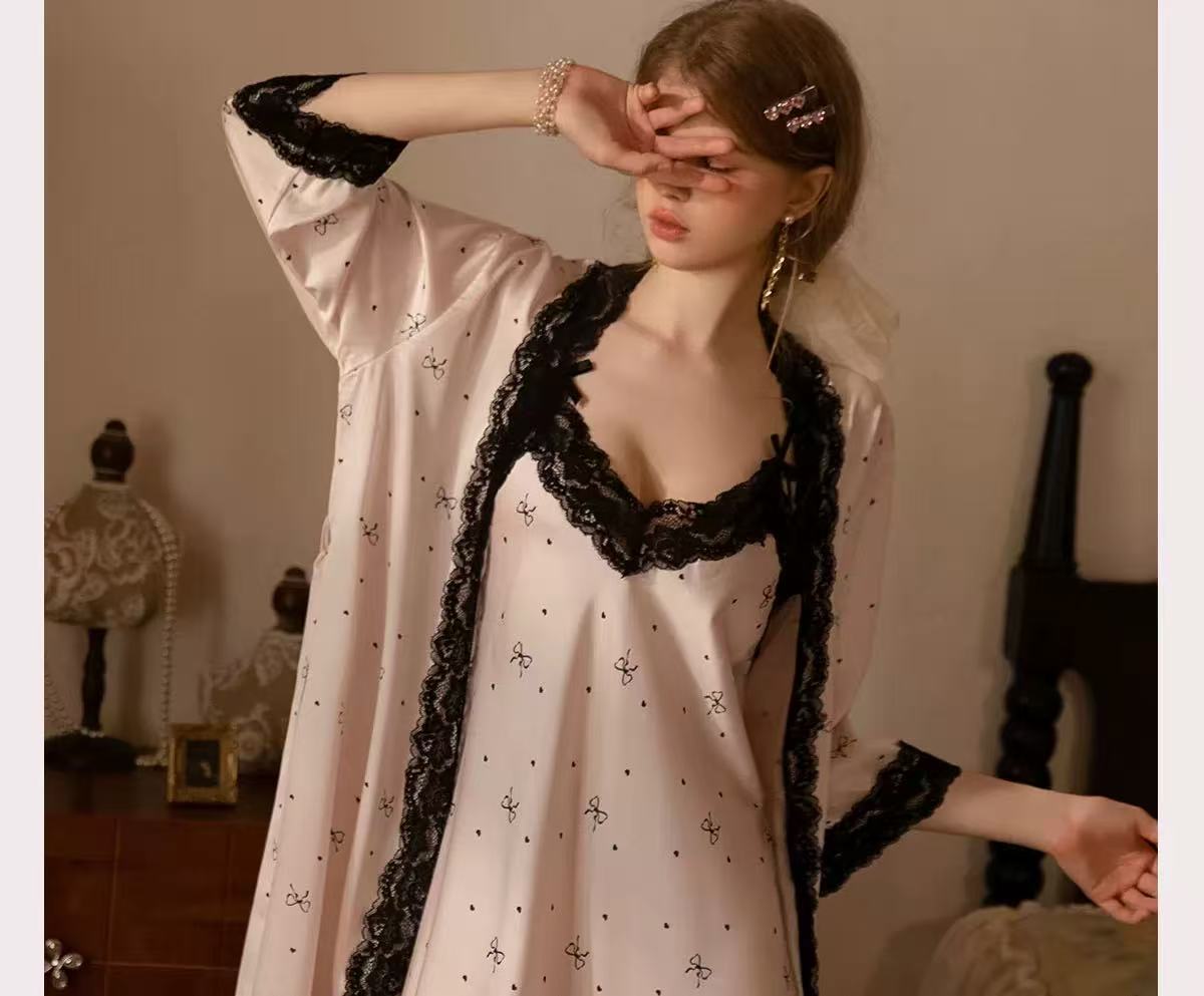 Sexy zomernachtkleding voor da - Robe Silk Women recensie en prijs