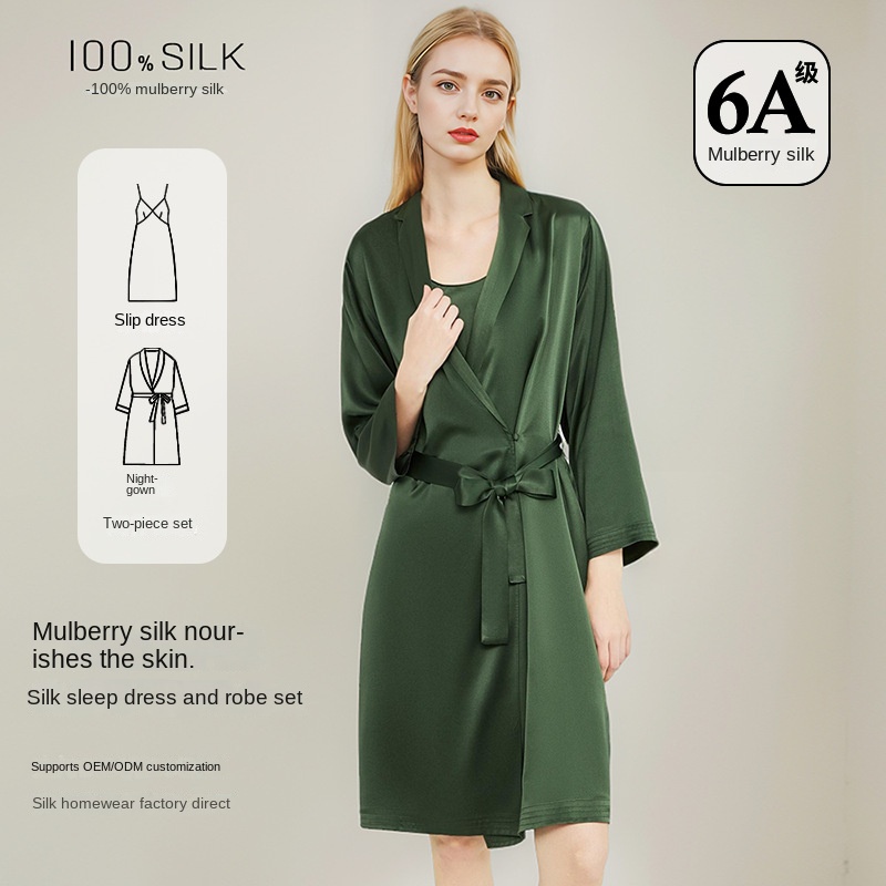 Elegante damesnachtjapon en -b - Robe Silk Women recensie en prijs