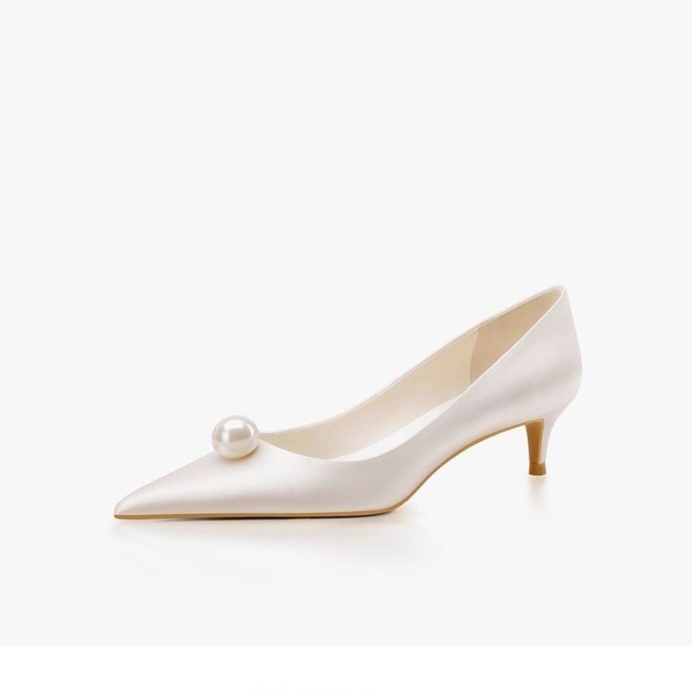 Nieuwe witte satijnen bruidssc - Slip Dress Satin recensie en prijs