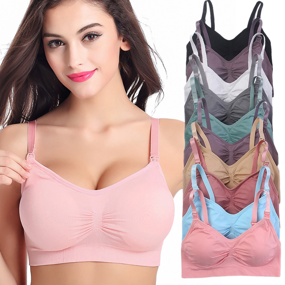 Ademende zwangerschaps-zwanger - Nursing Bra Sleep recensie en prijs