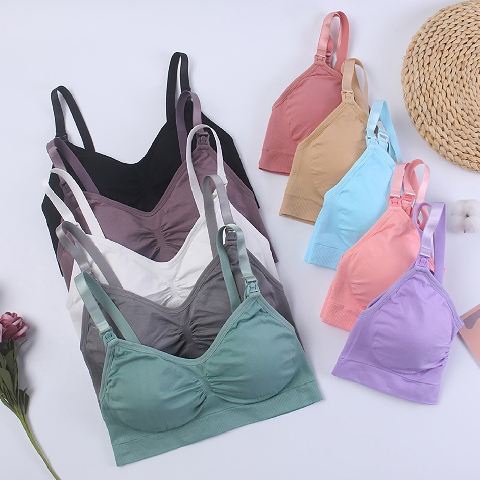 Ademende zwangerschaps-zwanger - Nursing Bra Sleep recensie en prijs