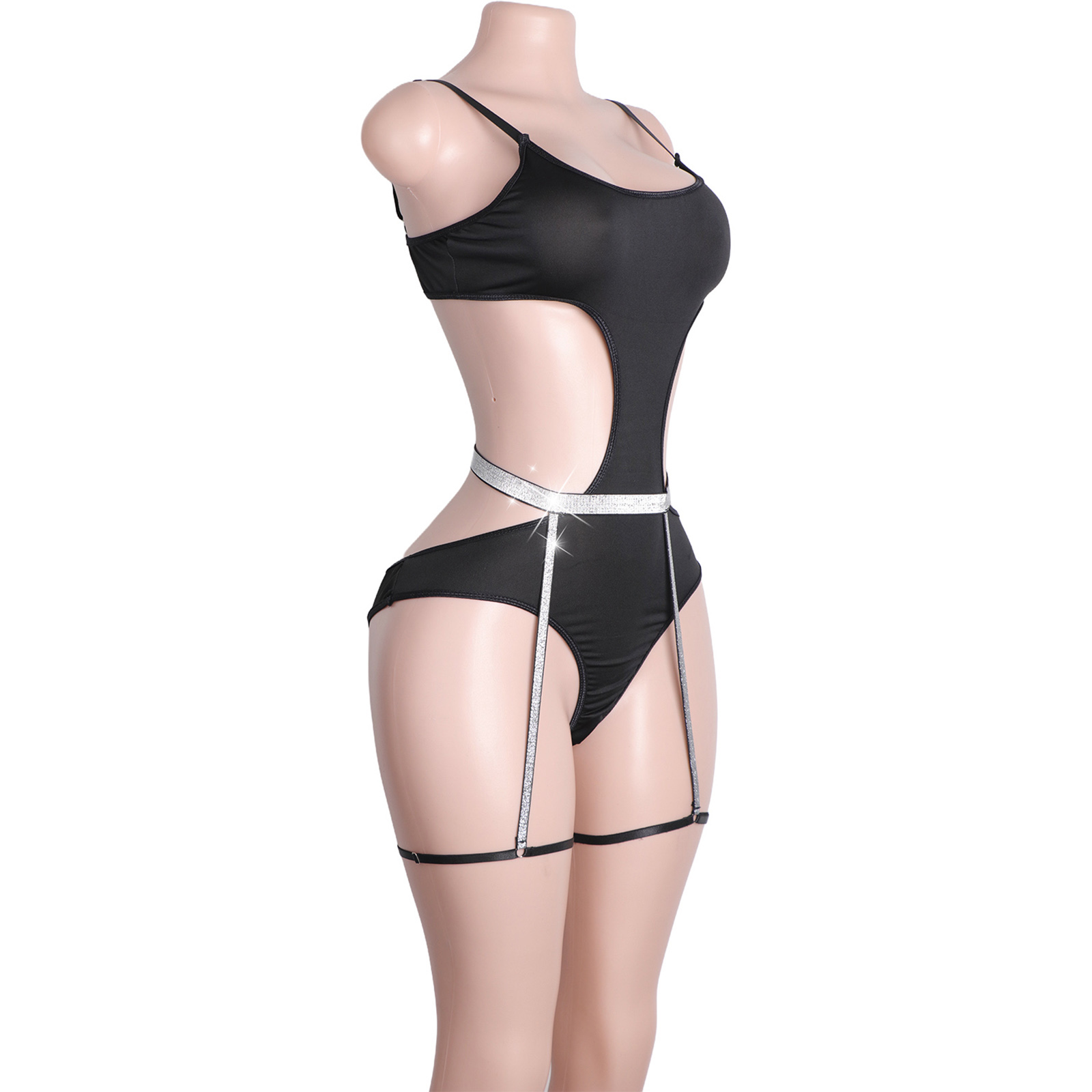 Op maat gemaakte strass steent - Garter Belt Set recensie en prijs
