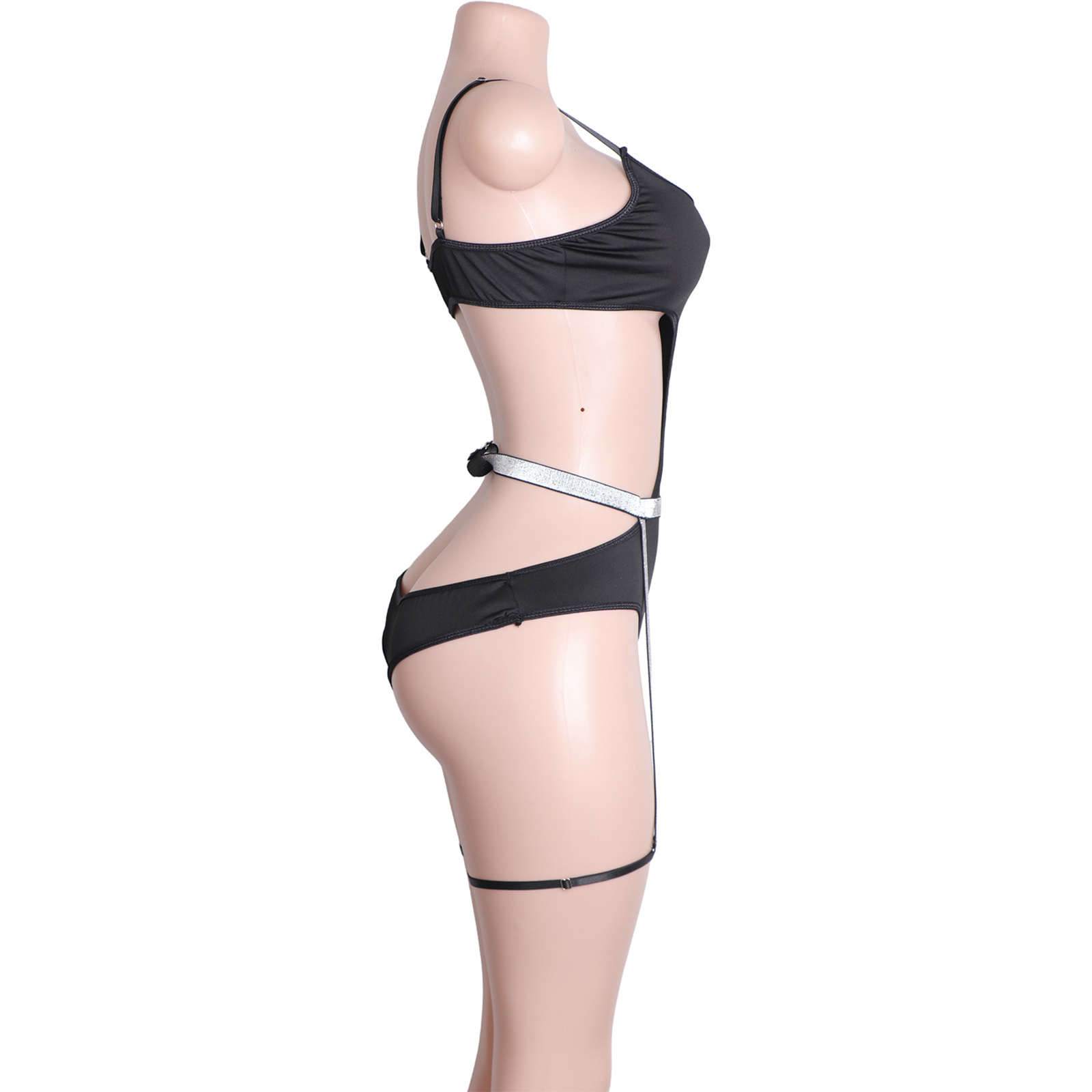 Op maat gemaakte strass steent - Garter Belt Set recensie en prijs