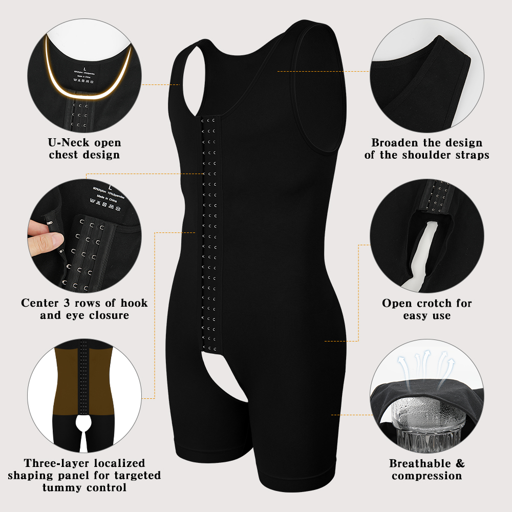 Compressie-shapewear voor here - Shapewear Bodysuit Firm recensie en prijs
