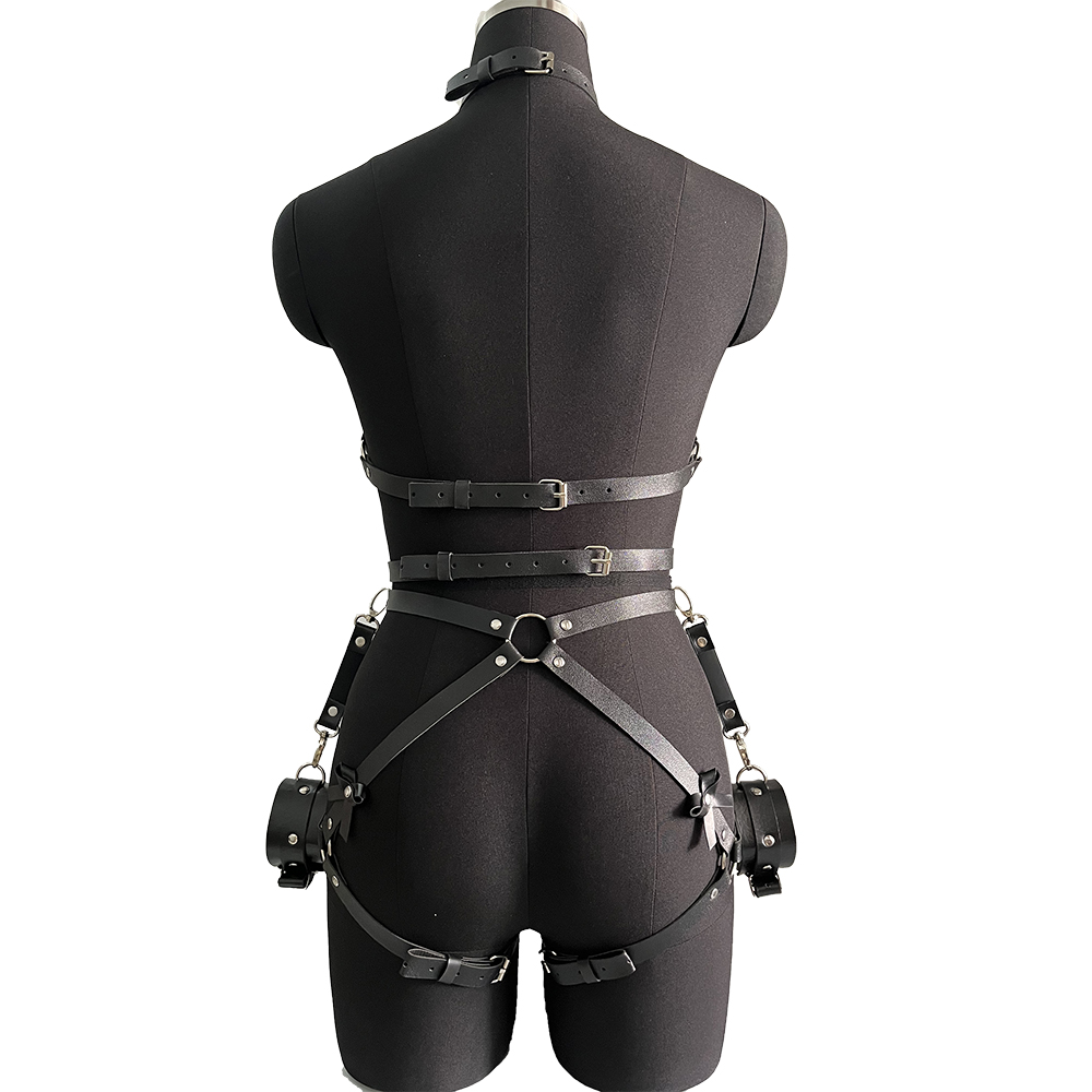 Harnas voor vrouwen Pu lederen - Garter Belt Set recensie en prijs
