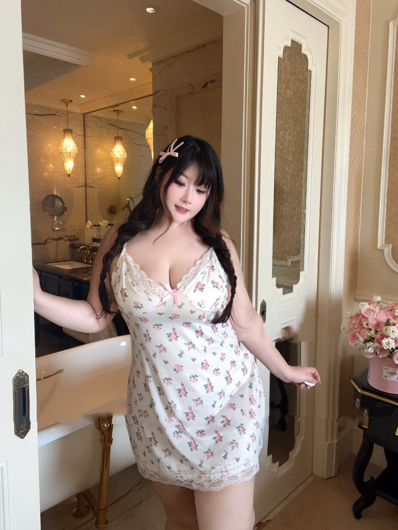 Dames Sexy Plus Size Lingerie  - Babydoll Chemise Night recensie en prijs