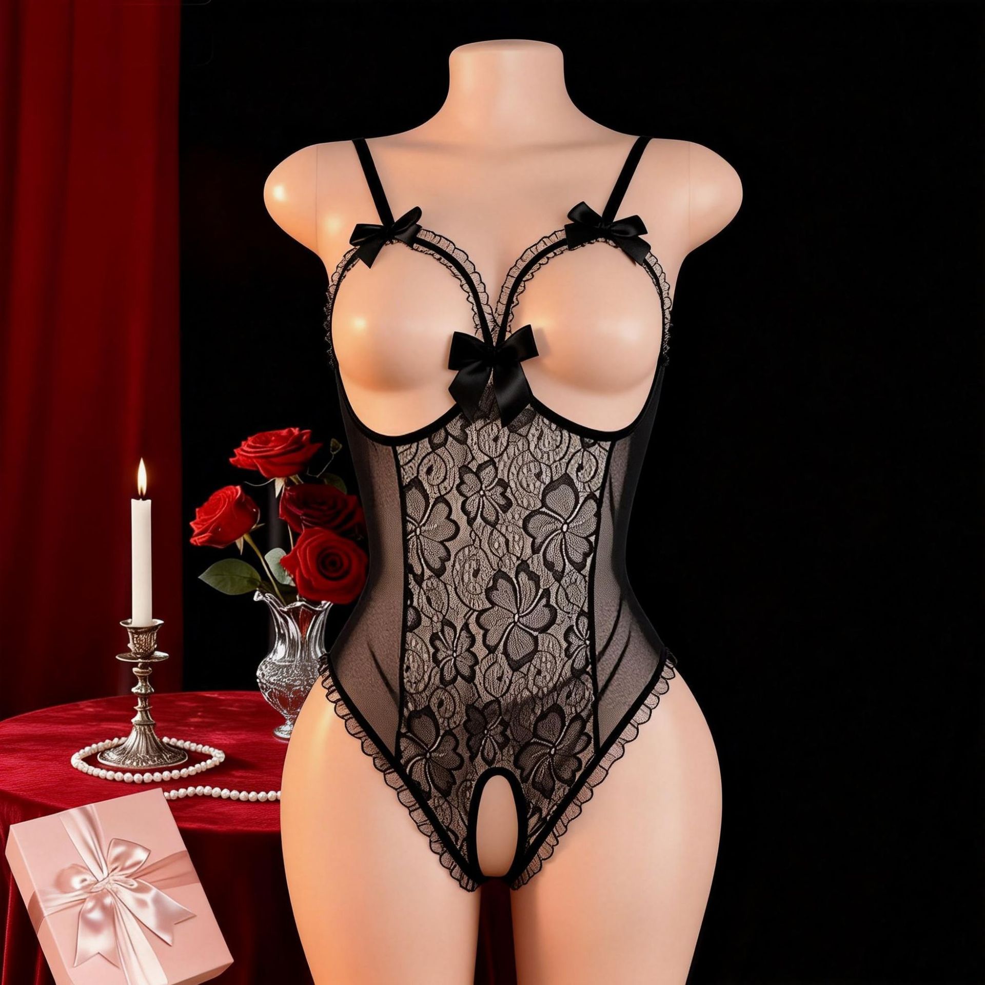 Vrouwen sexy open bh-bandje li - Babydoll Chemise Night recensie en prijs