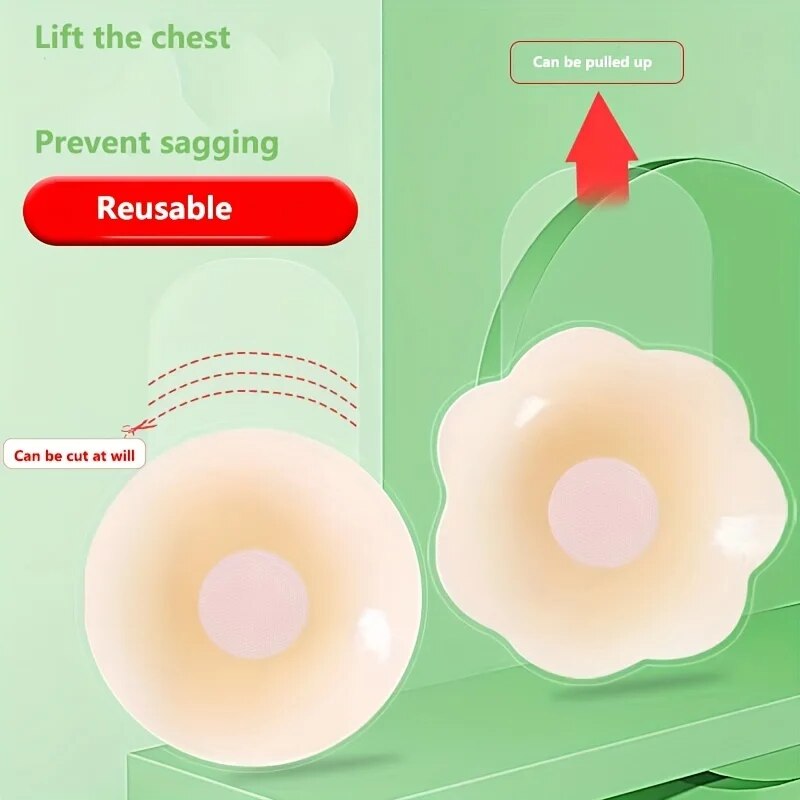 1 Paar Siliconen Tepel Cover L - Push Up Bra Padded recensie en prijs