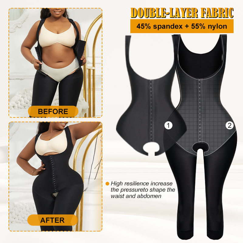 Dames Full Body Shaper Compres - Shapewear Bodysuit Firm recensie en prijs