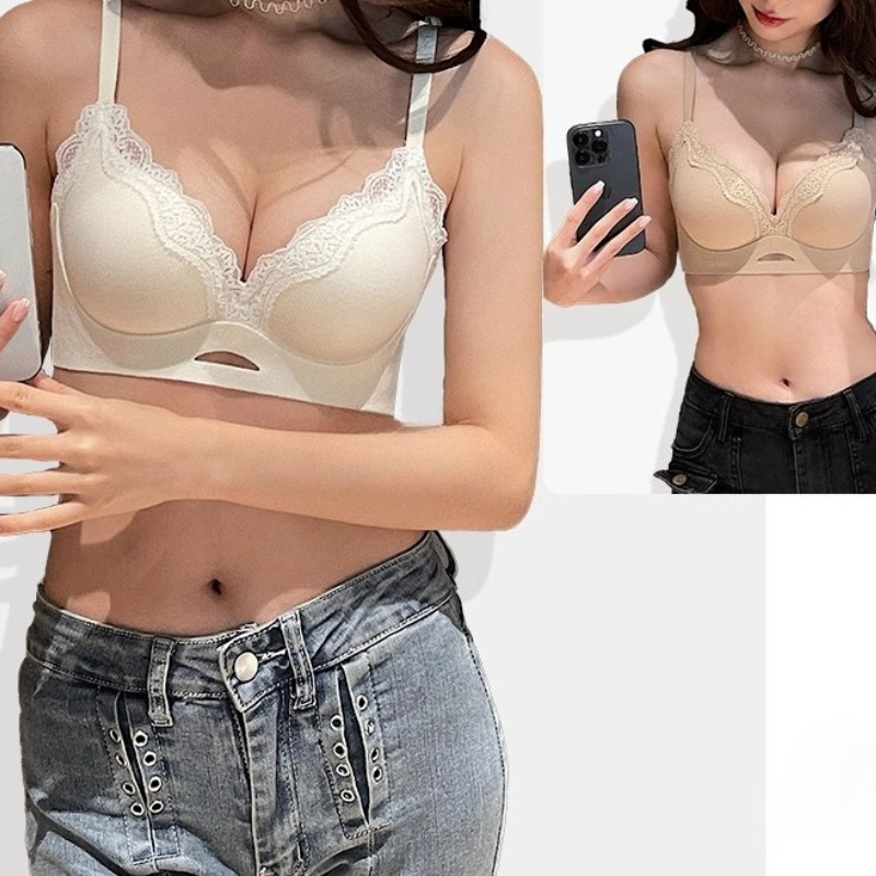 Elegante matte kanten bralette - Bralette Wireless Soft recensie en prijs