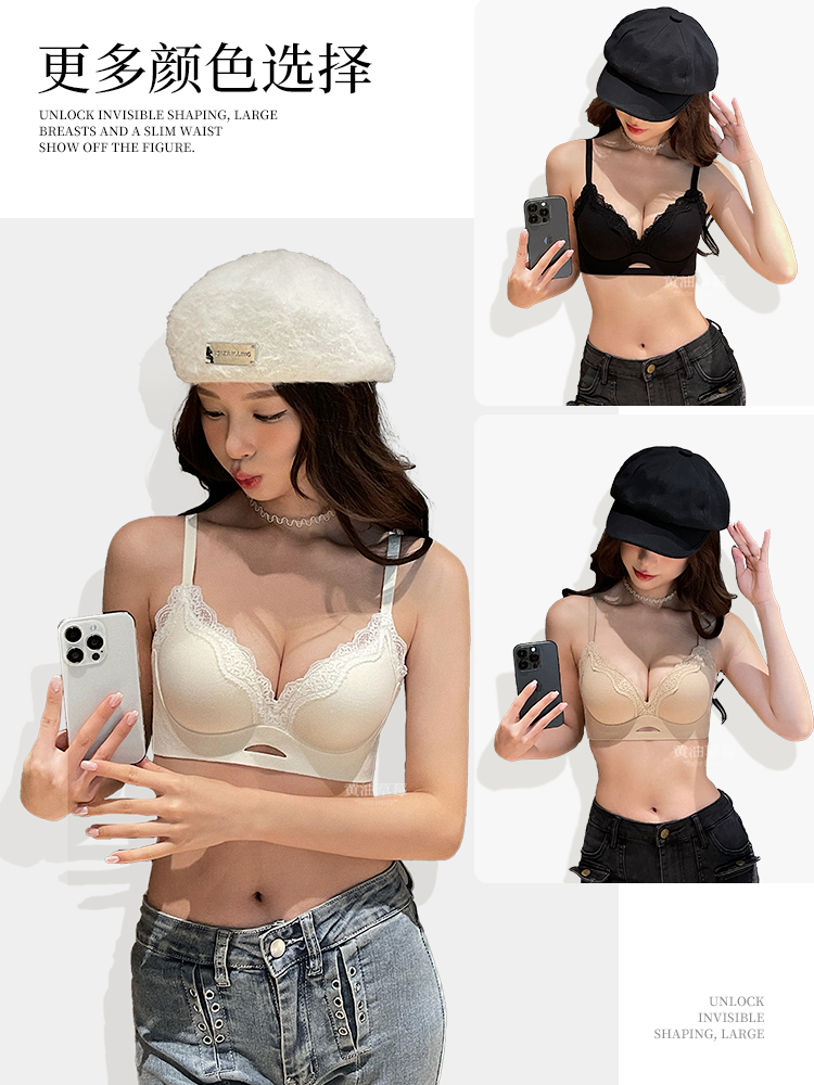 Elegante matte kanten bralette - Bralette Wireless Soft recensie en prijs