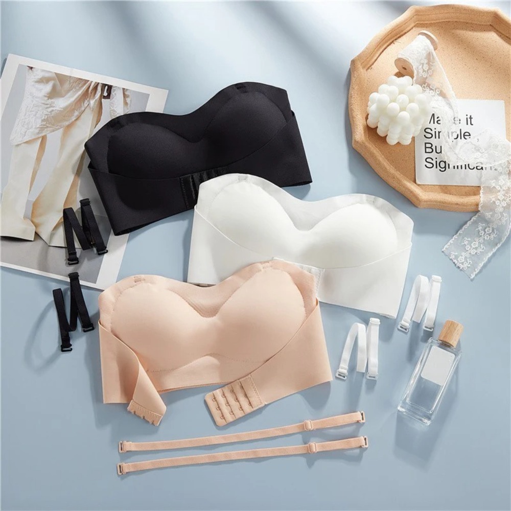 Zachte push-up strapless onzic - Bralette Wireless Soft recensie en prijs