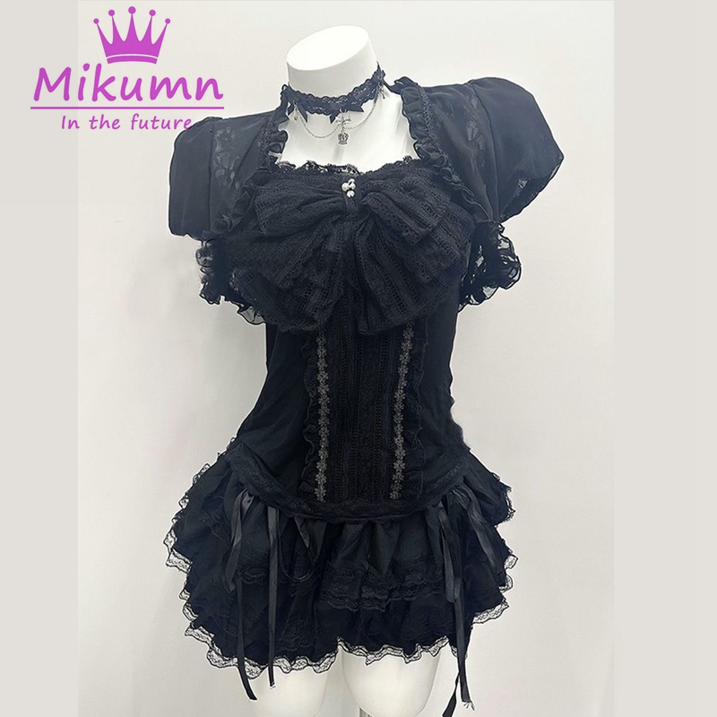 Mikumn Gothic Lolita Zwart Kan - Cami Top Lace recensie en prijs