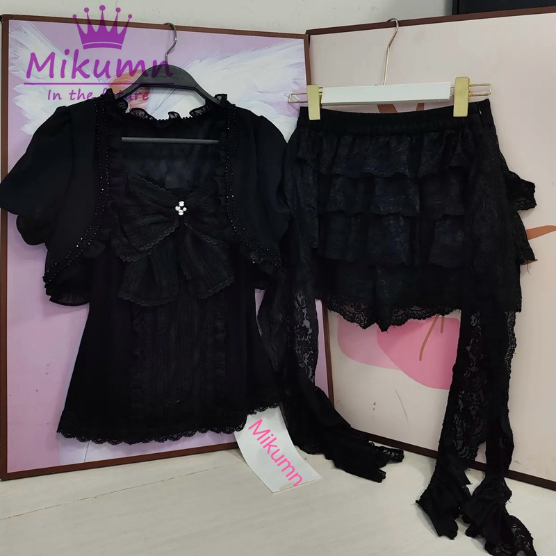 Mikumn Gothic Lolita Zwart Kan - Cami Top Lace recensie en prijs