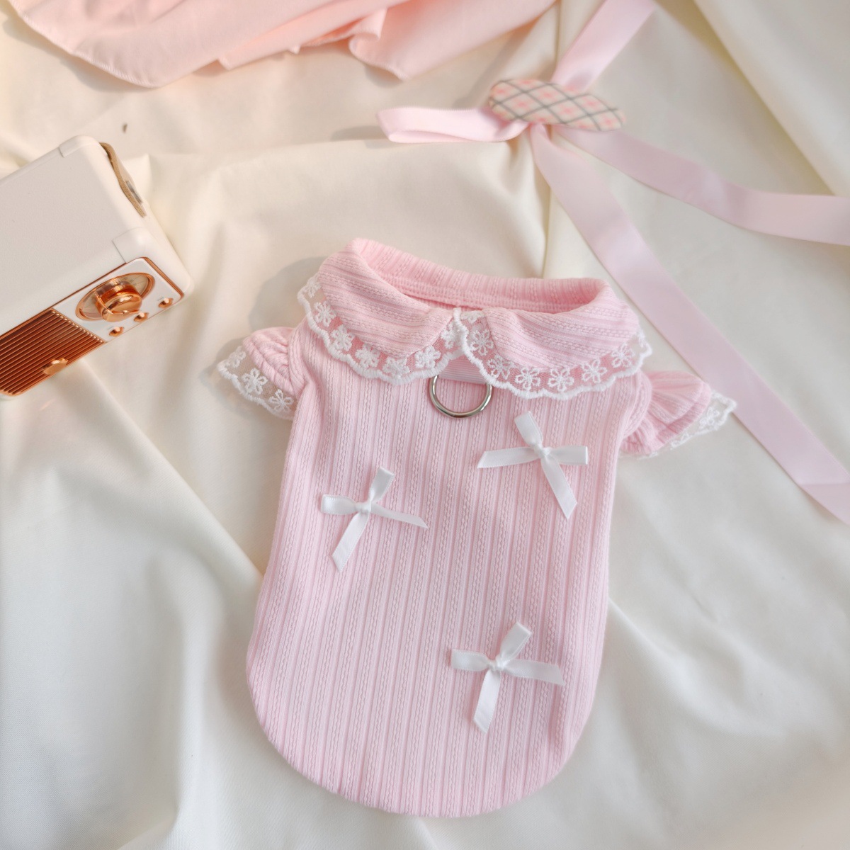 Pet Spring Lace Bow Vest kan T - Lace Teddy Lingerie recensie en prijs