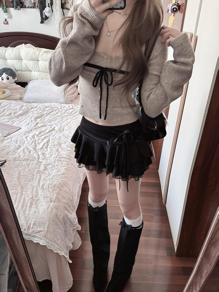 Japanse vintage coquette 3-del - Cami Top Lace recensie en prijs