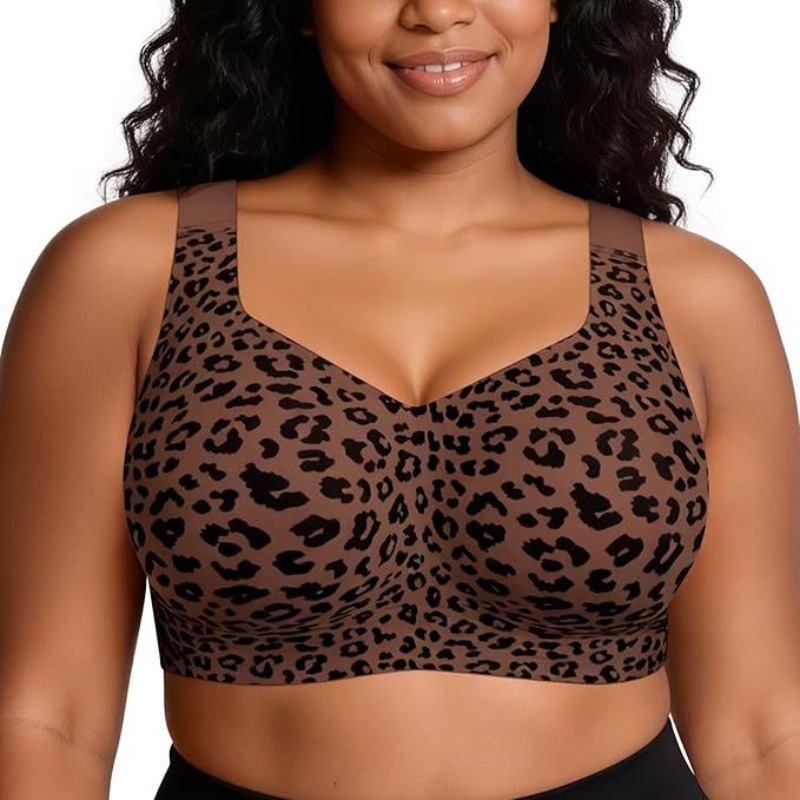 Leopard Jelly-bh's Geen beugel - Push Up Bra Padded recensie en prijs