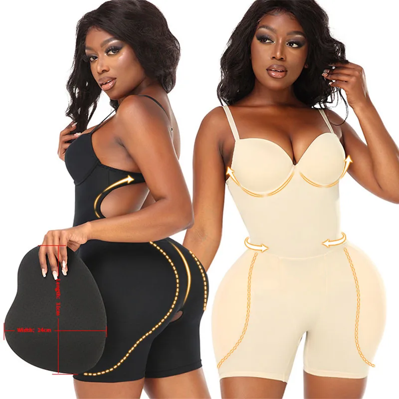 Body Shapewear Gewatteerde Hip - Shapewear Bodysuit Firm recensie en prijs