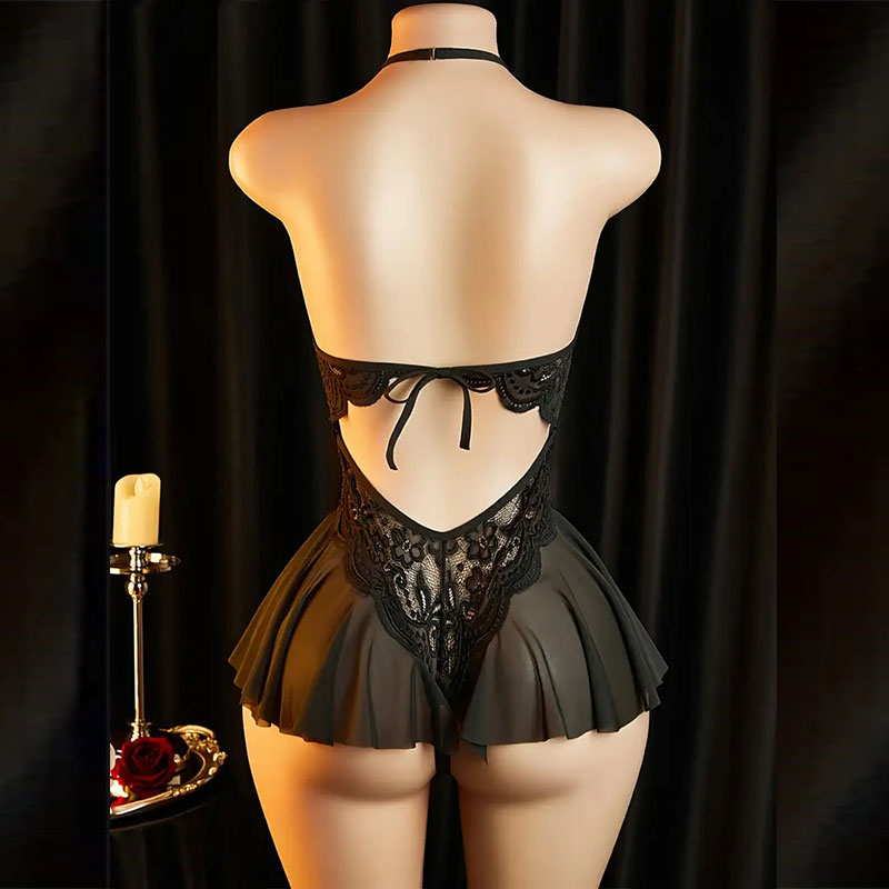 Crotchless ondeugende lingerie - Bodystocking Fishnet recensie en prijs