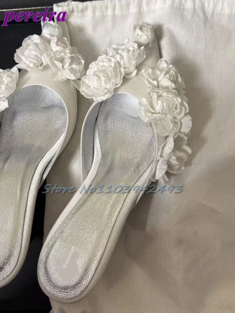 Multi Bloem Bruiloft Sandalen  - Slip Dress Satin recensie en prijs
