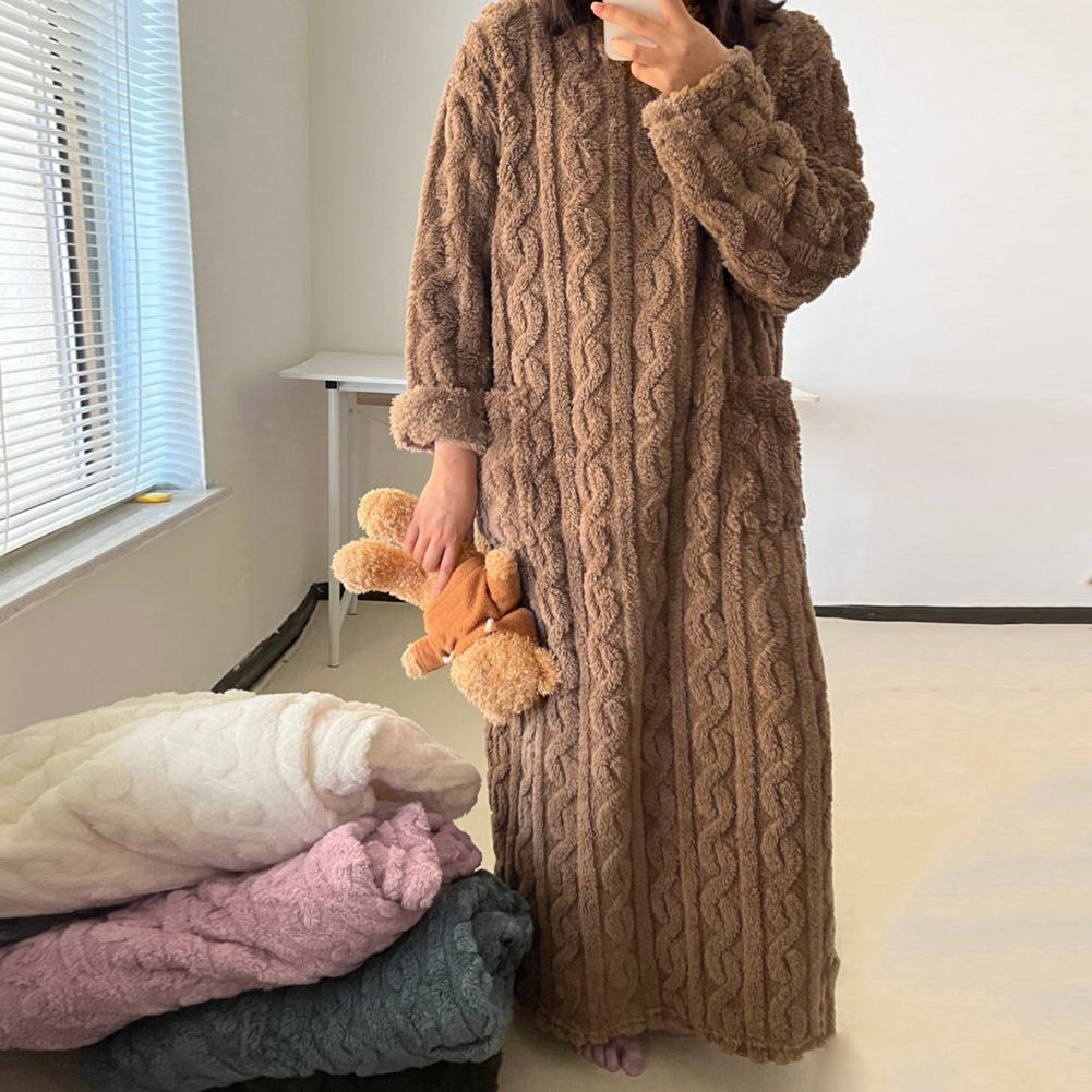 Jacquard Fluwelen Nachthemd Da - Robe Silk Women recensie en prijs