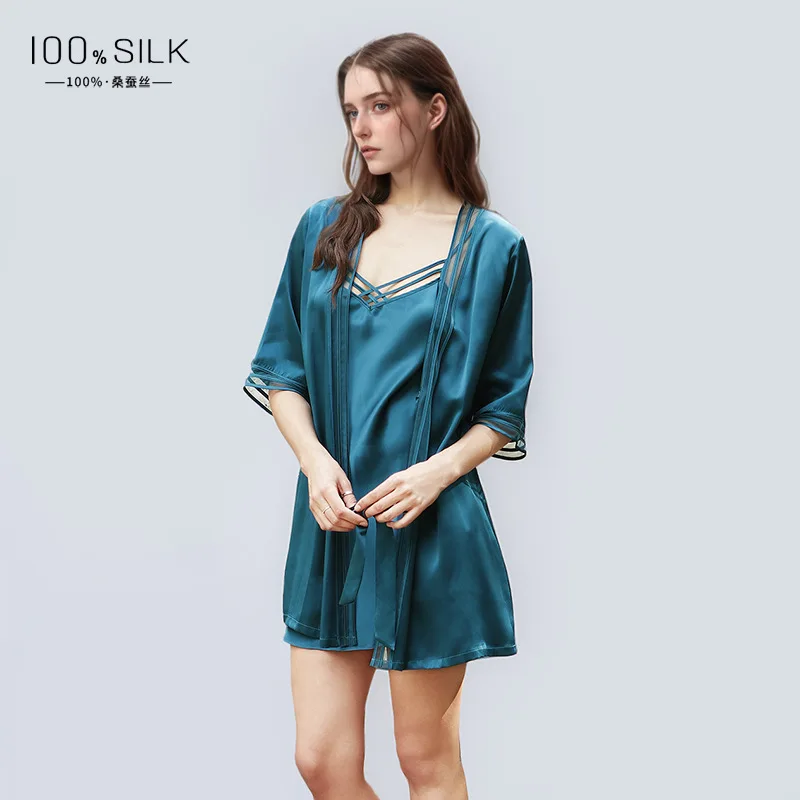 19MM 100% Moerbei Zijde Robe G - Robe Silk Women recensie en prijs