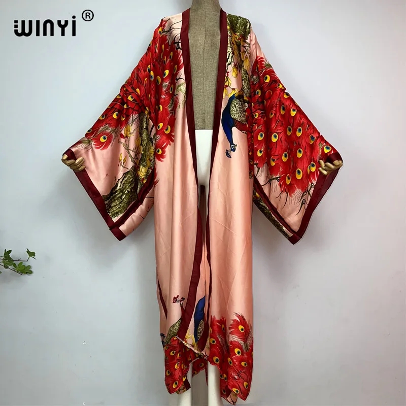 WINYI 2022 Zomer Dames Cardiga - Robe Silk Women recensie en prijs