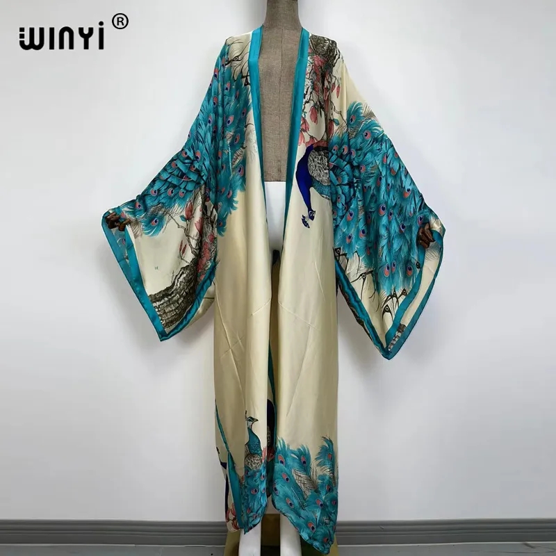 WINYI 2022 Zomer Dames Cardiga - Robe Silk Women recensie en prijs