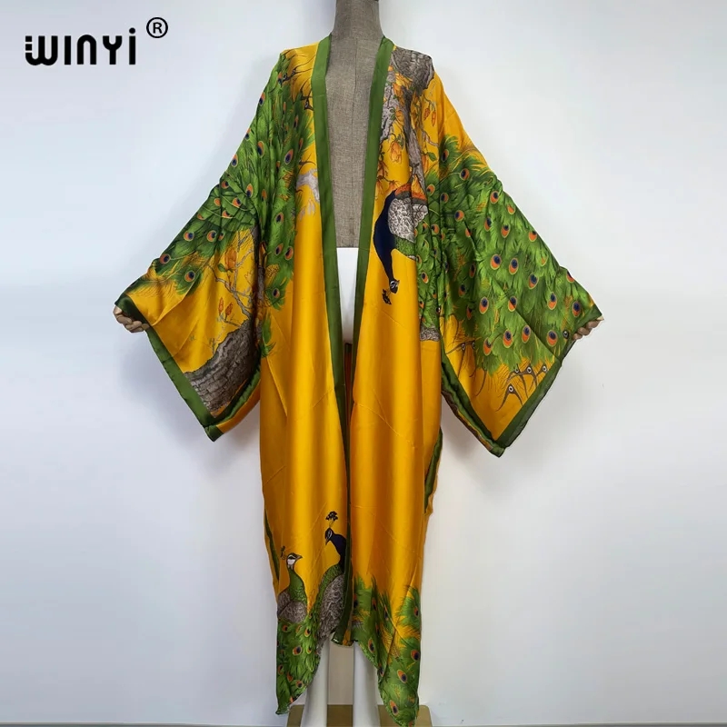 WINYI 2022 Zomer Dames Cardiga - Robe Silk Women recensie en prijs