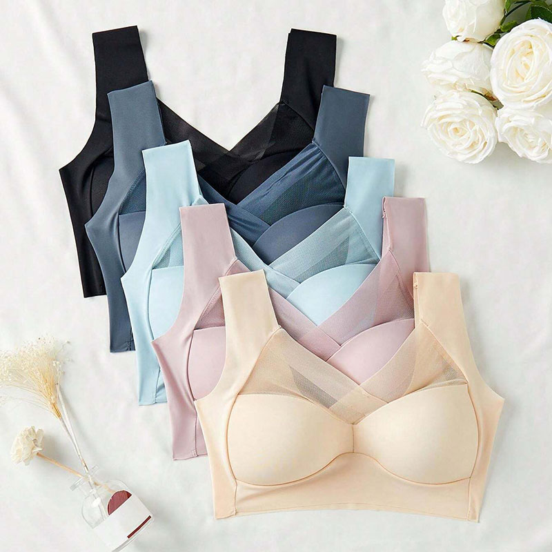 5PCS Vrouwen Sportbeha's Volle - Bralette Wireless Soft recensie en prijs
