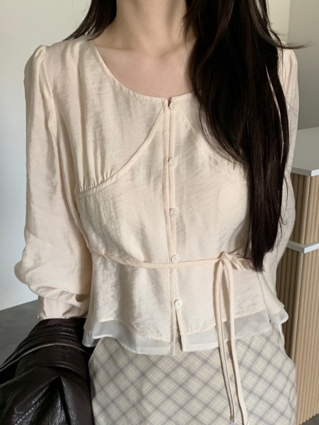 Lente 2026 Dames Chic Blouse m - Corset Waist Cinch recensie en prijs